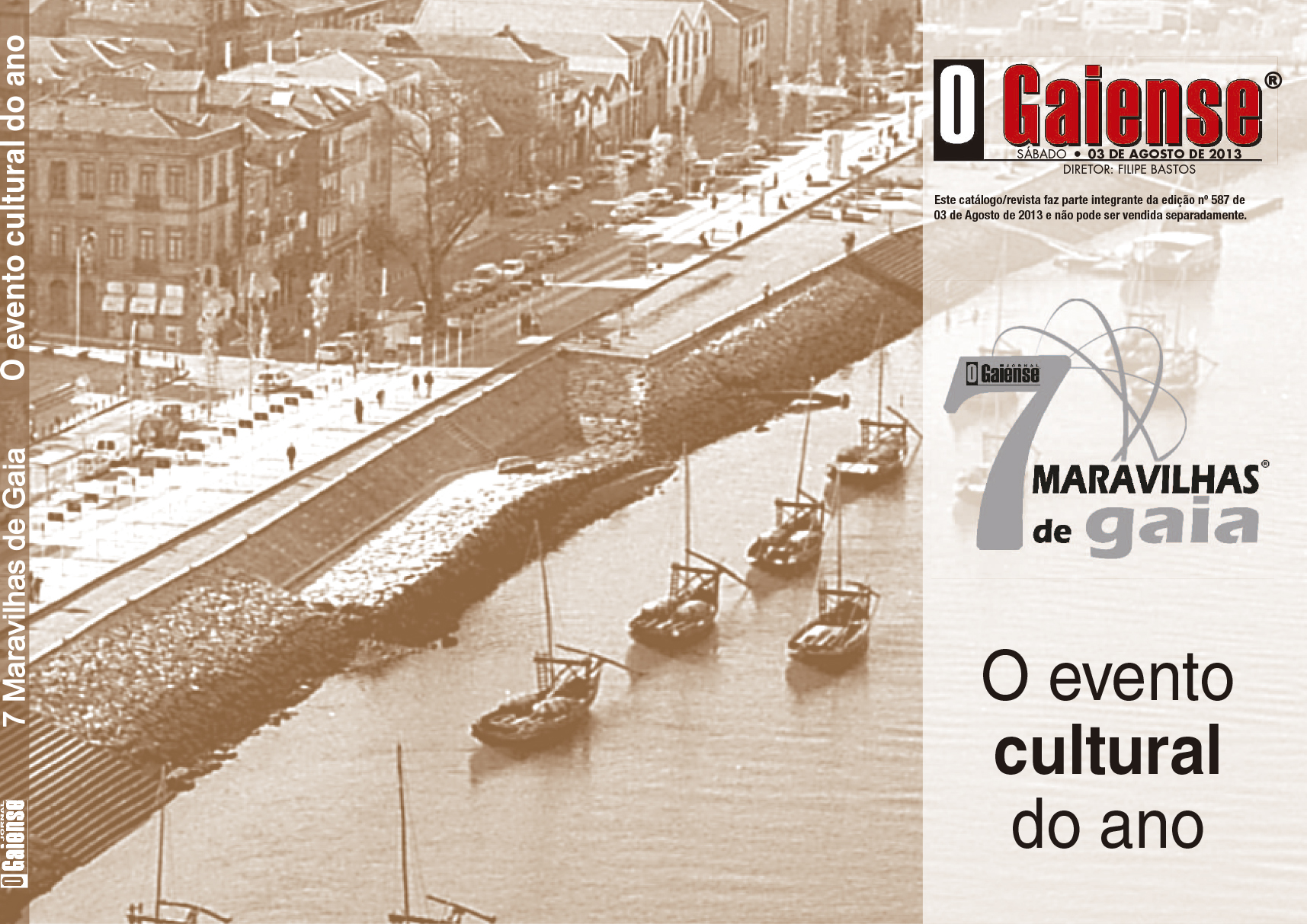 Capa do livro "As sete maravilhas de Gaia