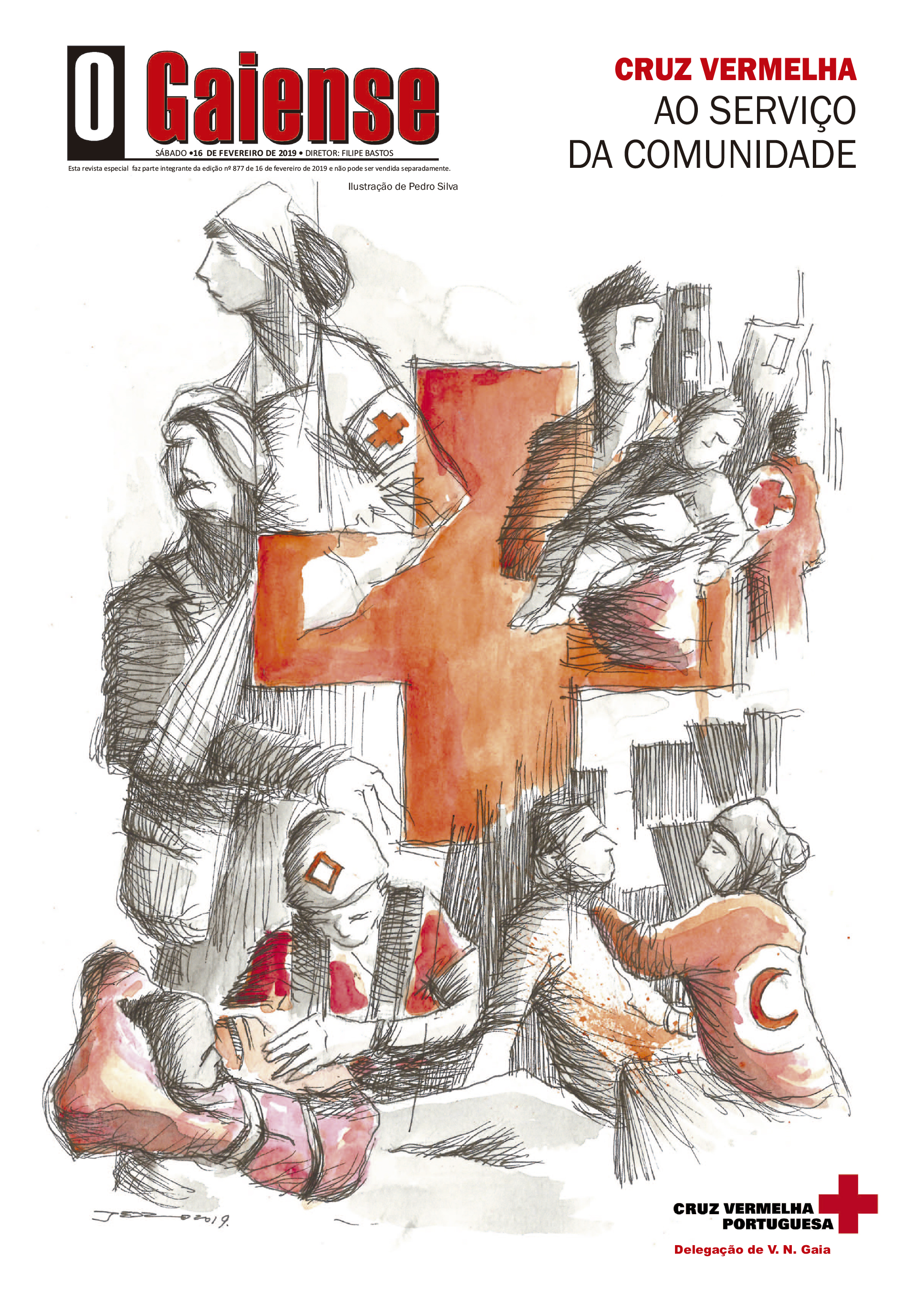 Capa da revista Cruz Vermelha