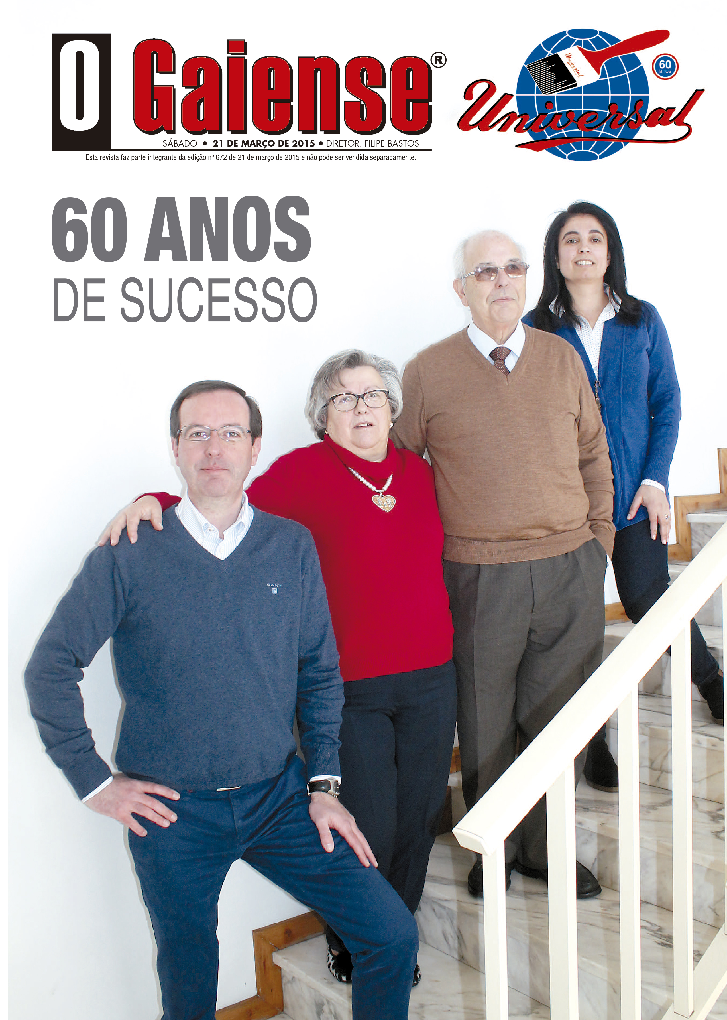 Capa da revista Universal