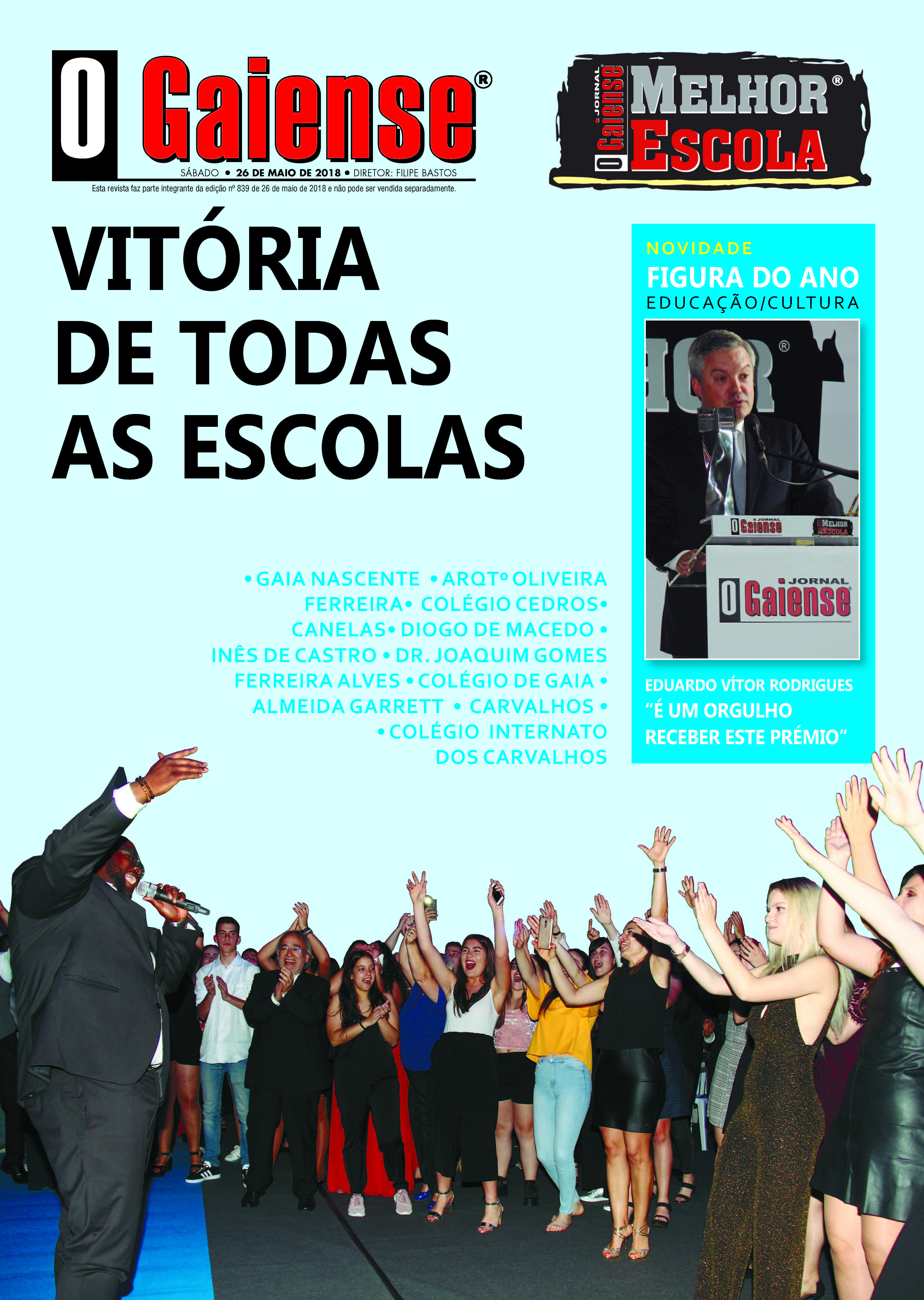 Capa da Revista Melhor Escola 2018