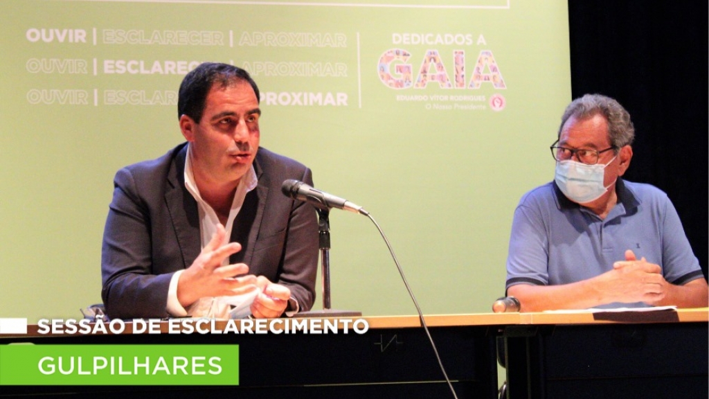 PATROCÍNIO AZEVEDO MODEROU SESSÃO EM GULPILHARES