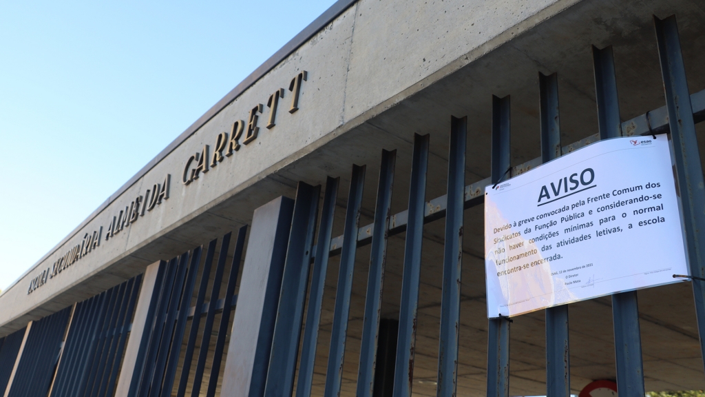 Escola Secundária Almeida Garrett foi uma das que encerrou