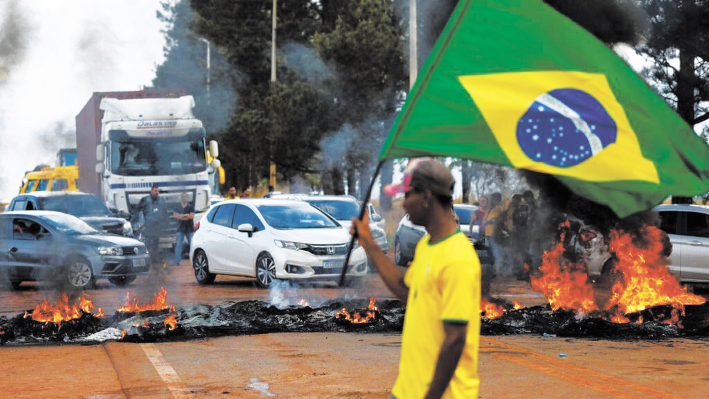 Tensão no Brasil após as eleições