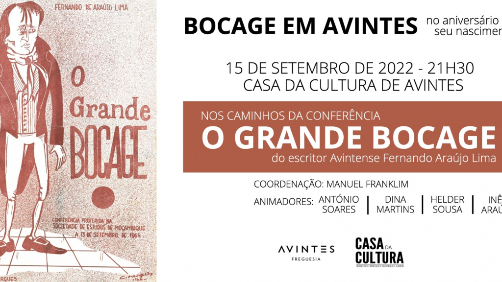 BOCAGE EM AVINTES, CONFERÊNCIA JUNTAFREGUESIA 