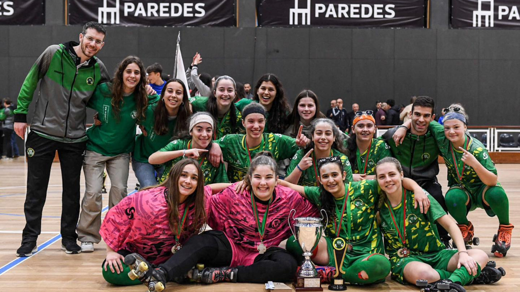 Equipa feminina campeã