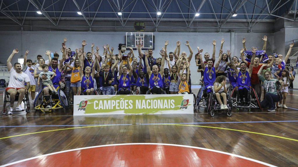 BC Gaia conquistou o bicampeonato, Taça de Portugal e Supertaça em basquetebol em cadeira de rodas.