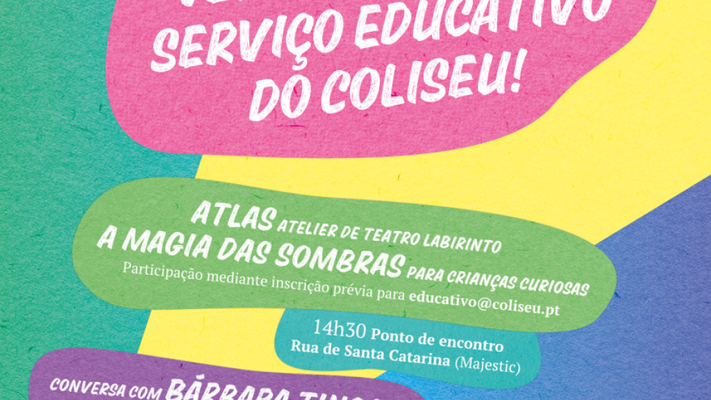 Cartaz da oficina.