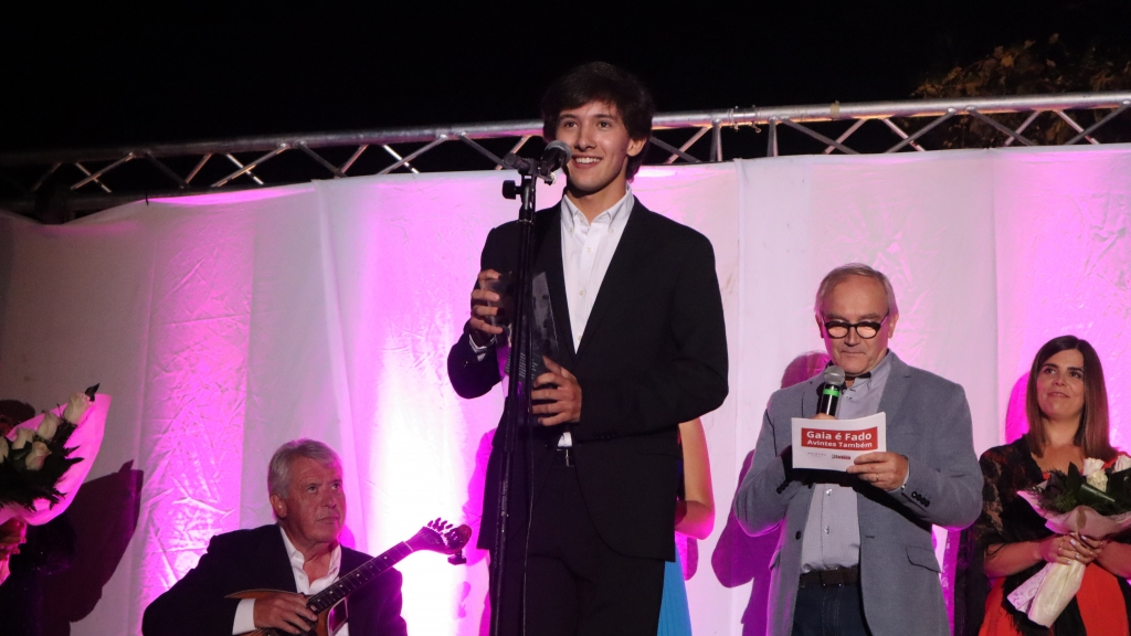 Francisco Tavares na sua apresentação ao público