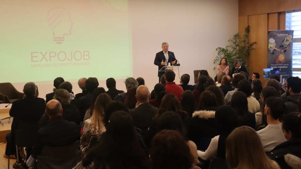 Eduardo Vítor, presidente da Câmara, participou na ExpoJob.
