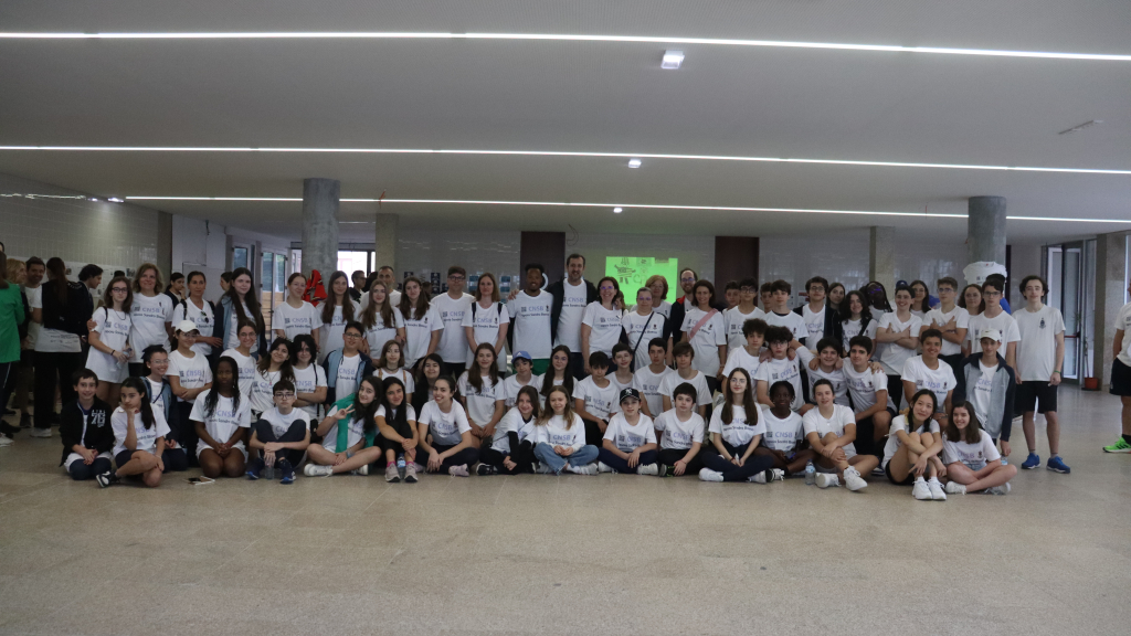 Alunos do Colégio N. Sra. Bonança.