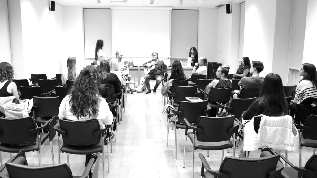 Os concorrentes ensaiaram com a colaboração de Lino Lobão (viola de fado) e João Martins (guitarra portuguesa)