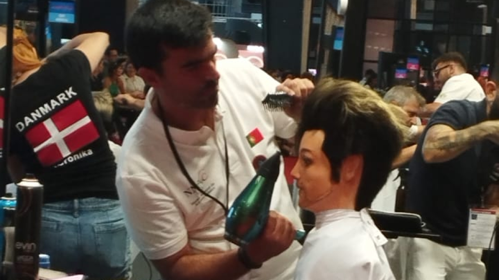 Barbeiro em ação