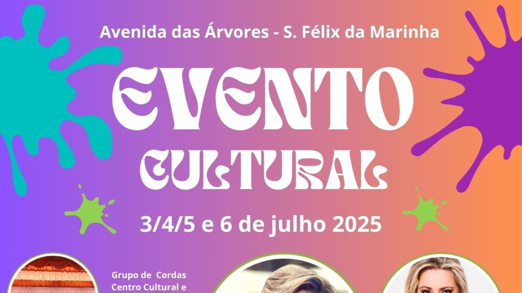 Cartaz da iniciativa Evento Cultural