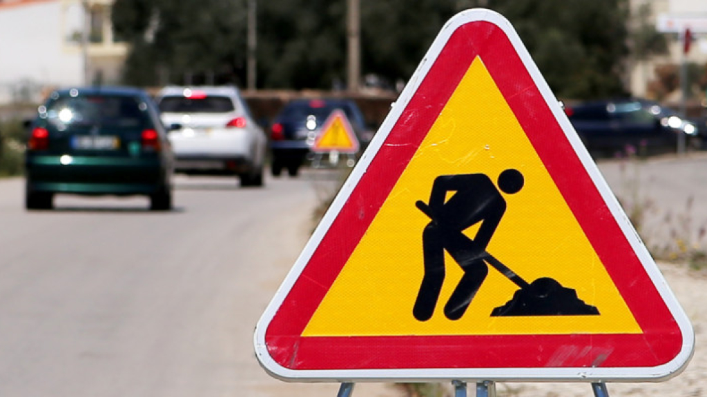 Obras na via pública