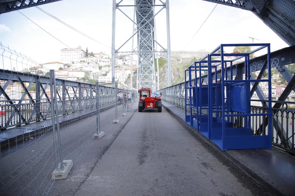 obras ponte Luís I