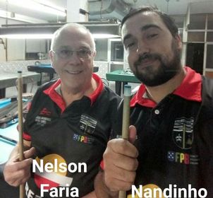 Nélson Faria e Nandinho do CBC