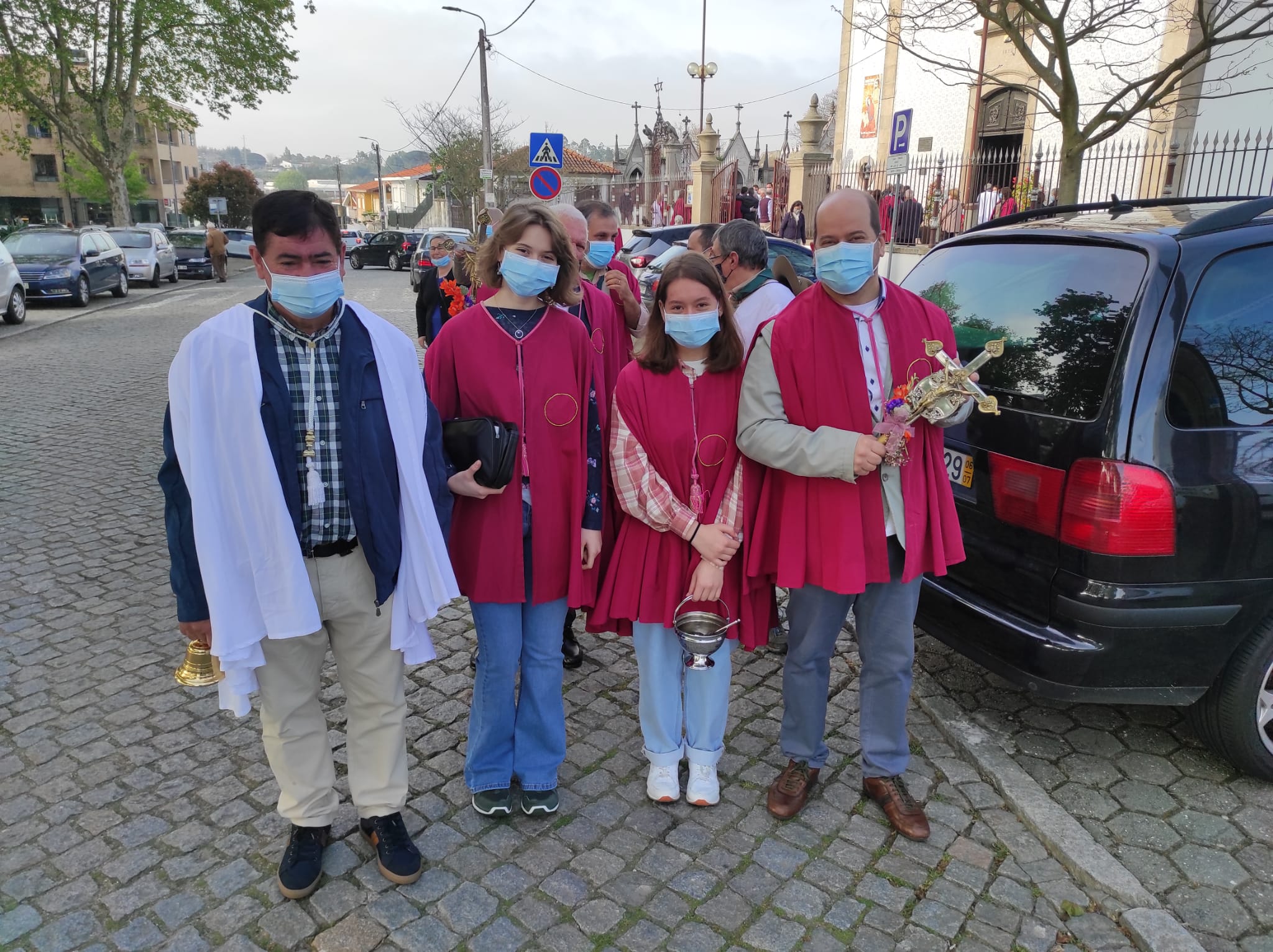 Várias gerações compõem os grupos dos compassos 