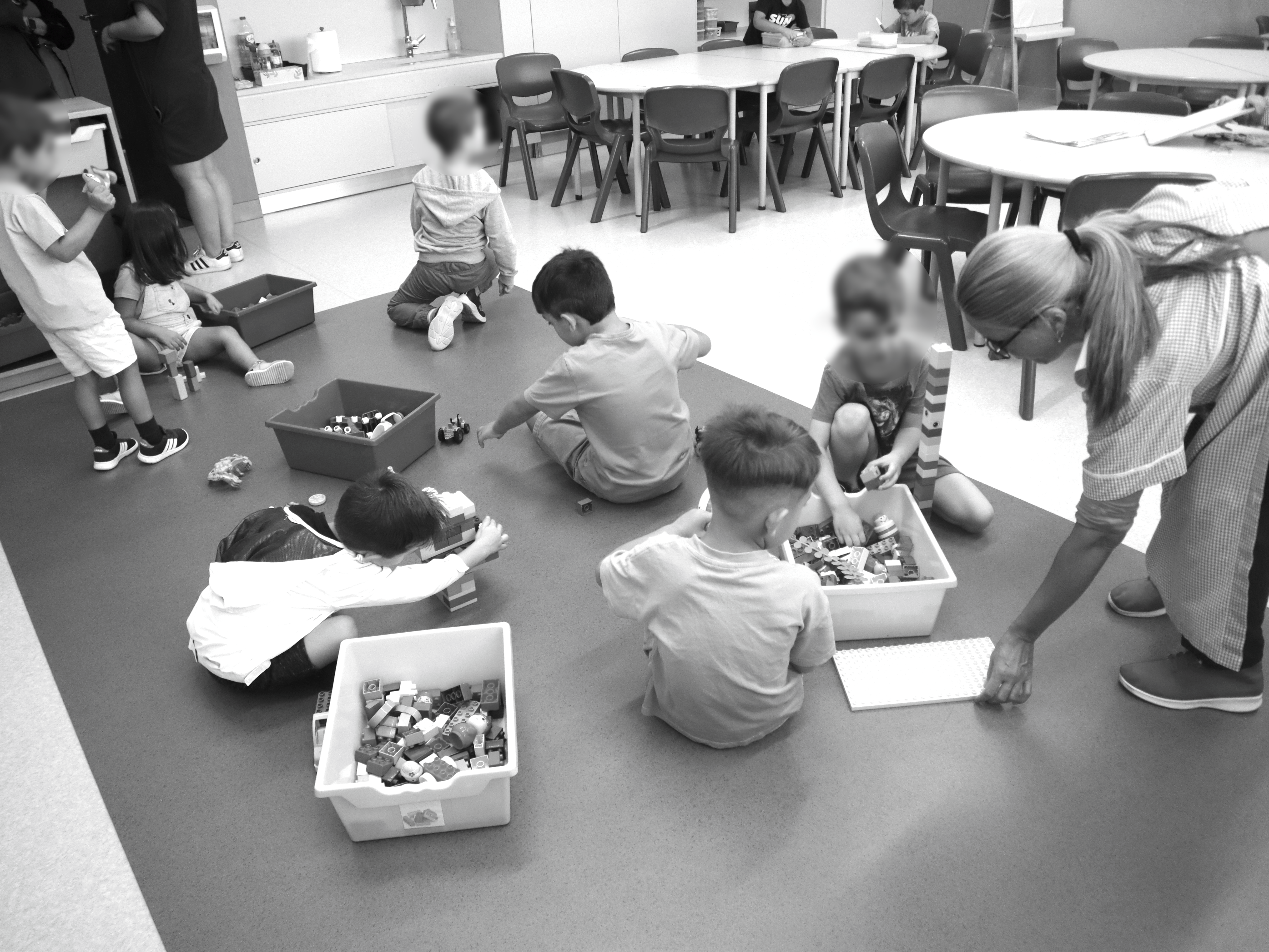 Alunos da escola básica