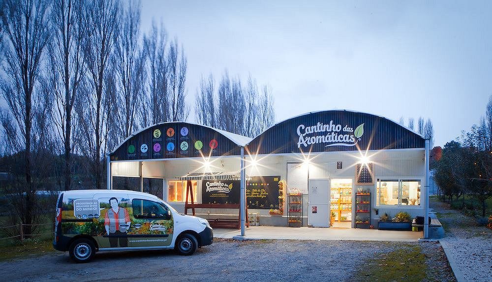 Um dos locais de venda do Cantinho em Canidelo