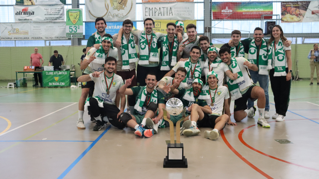 Nuno Santiago e restante equipa técnica, acompanham o CAM na I Divisão.