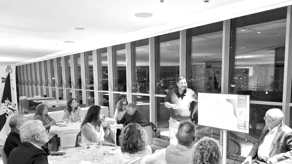 Luís Borges Gouveia foi convidado do jantar palestra