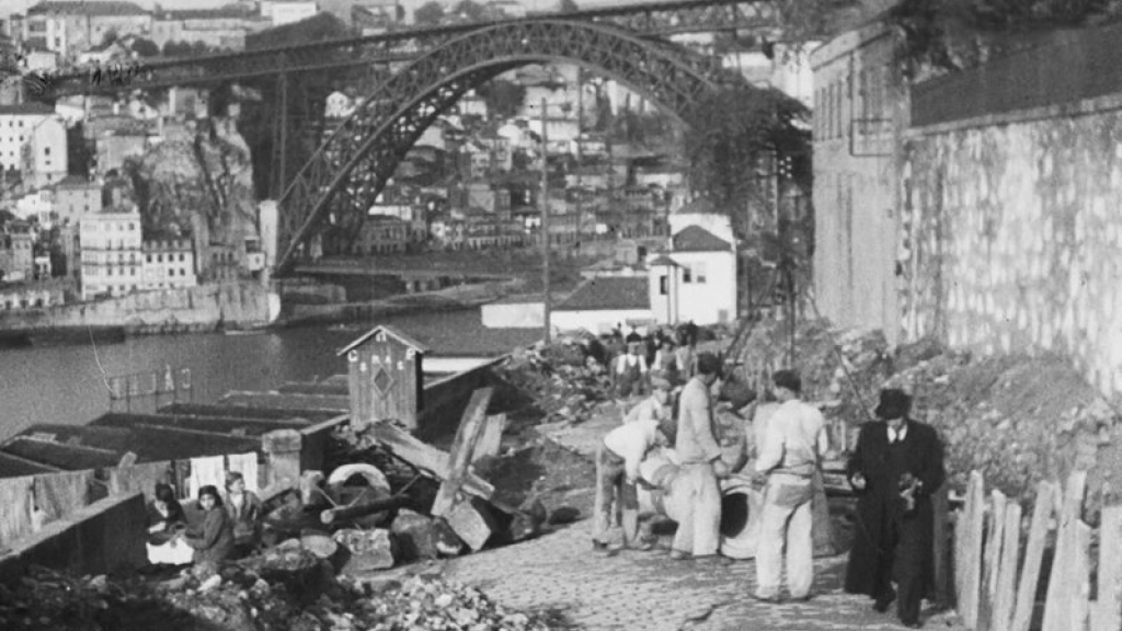 Imagens restauradas da cidade do Porto